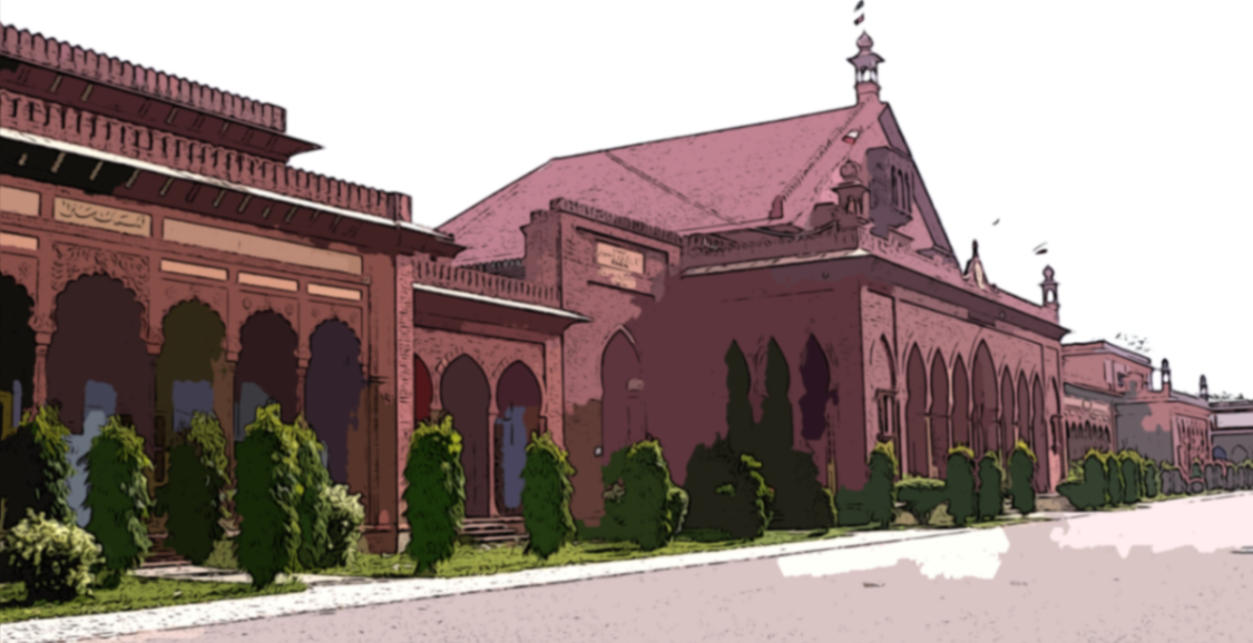 Strachey Hall at Aligarh Muslim University